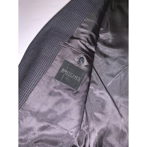 Britches Of Georgetowne Wool Blazer Mens 38R Bespoke TwillJacket Sportcoat - Picture 6 of 12